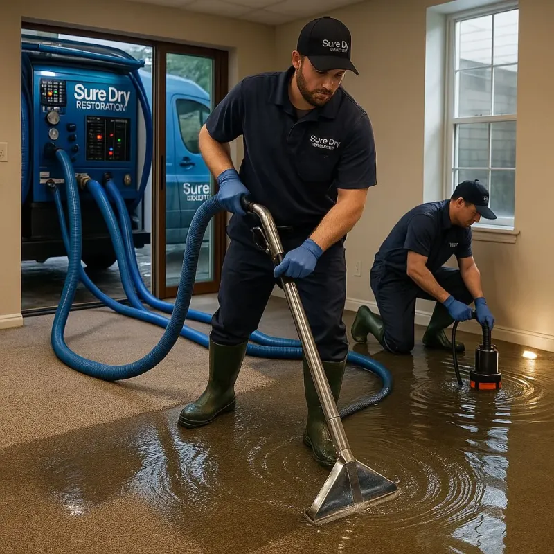 Water Extraction and Removal process in Smethport, PA